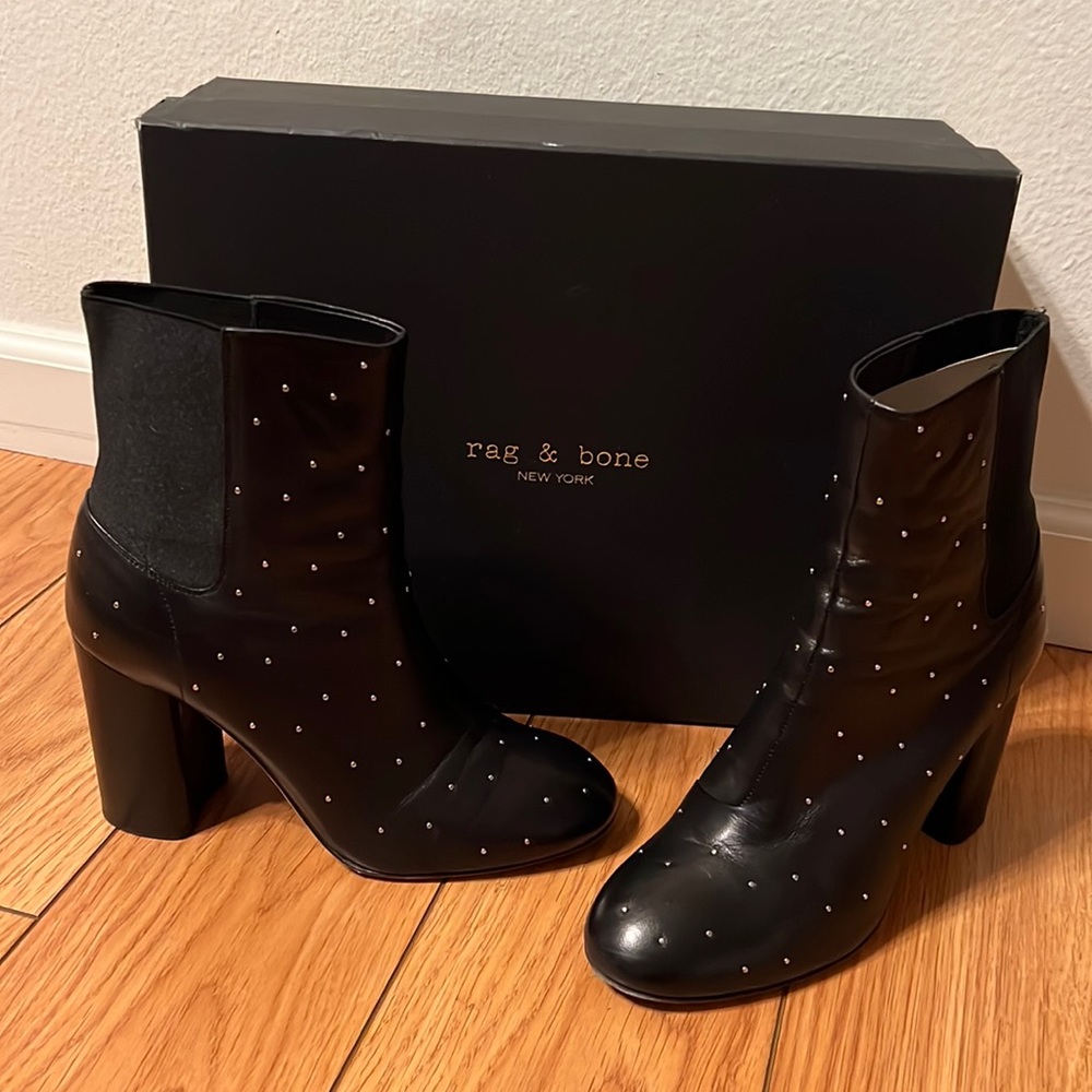 Rag & Bone Studded Agnes Boots